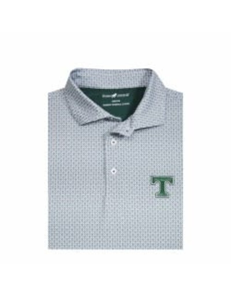 Horn Legend Performance Grey/Green Baseball HL2019 Polo