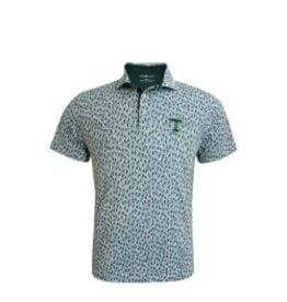 Horn Legend Performance Green Lacrosse Pattern HL1114 Polo