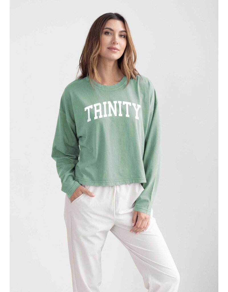 University Girls Chicka-D Bar Harbor Mint Long Sleeve