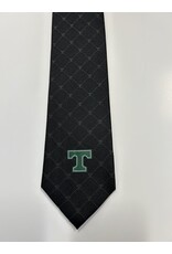 Candor Threads New Black Design Tie Woven Silk