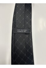 Candor Threads New Black Design Tie Woven Silk