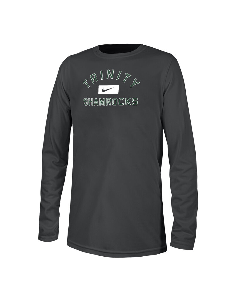 Nike Final Sale Nike Youth Black Dri Fit Long Sleeve