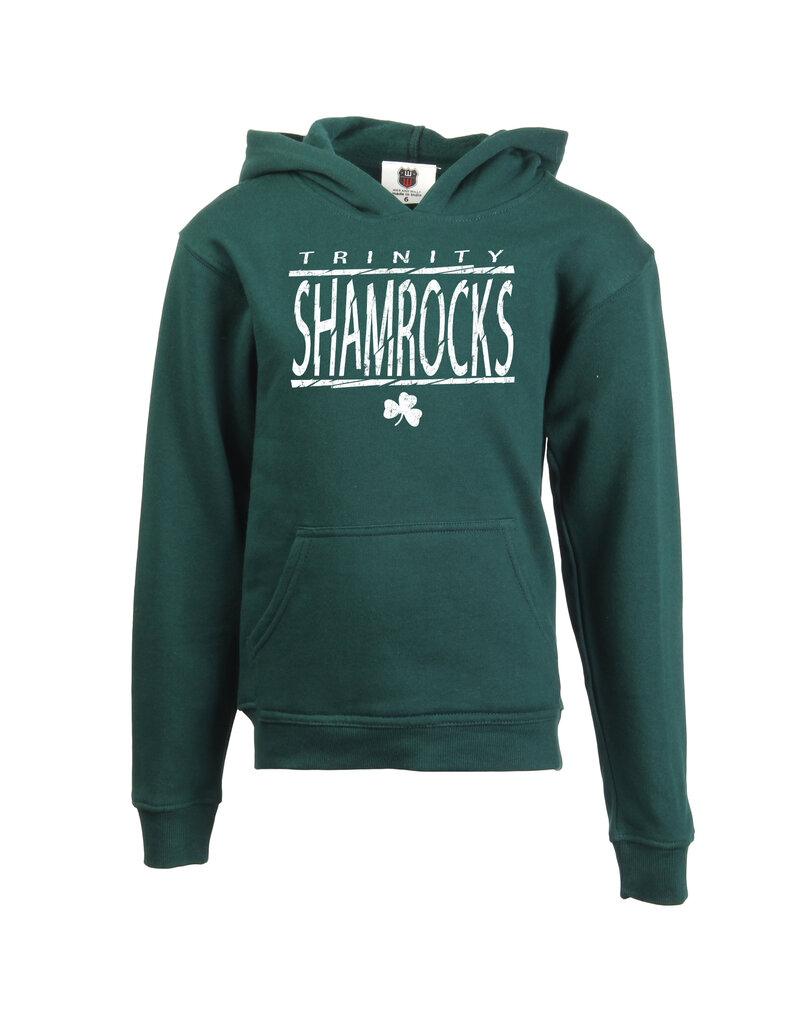 Wes & Willy Final Sale Youth Cotton Green Hoodie