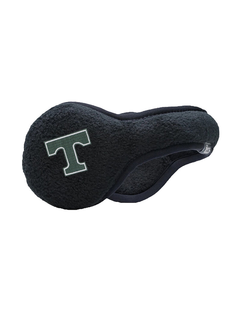 Logo Fit Tec-Fleece Insulated Black Ear Warmers