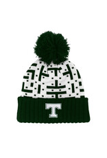 Logo Fit Green/White Pacman Knit Hat