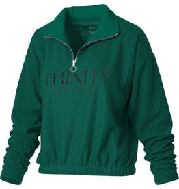 pressbox Pressbox Hannah Mock Neck Zipper Plush Rib