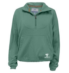 Summit Sportswear Vintage Terry 1/4 Zip Paneling Pullover