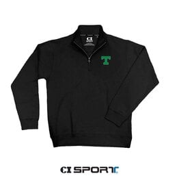 CI Sports Black 80/20 Cotton 1/4 Zip