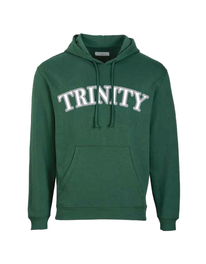 Boxercraft Final Sale Green Fleece Soft Fleece Hoodie with Applique