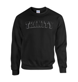 Gildan Black Crew Tonal Sweatshirt