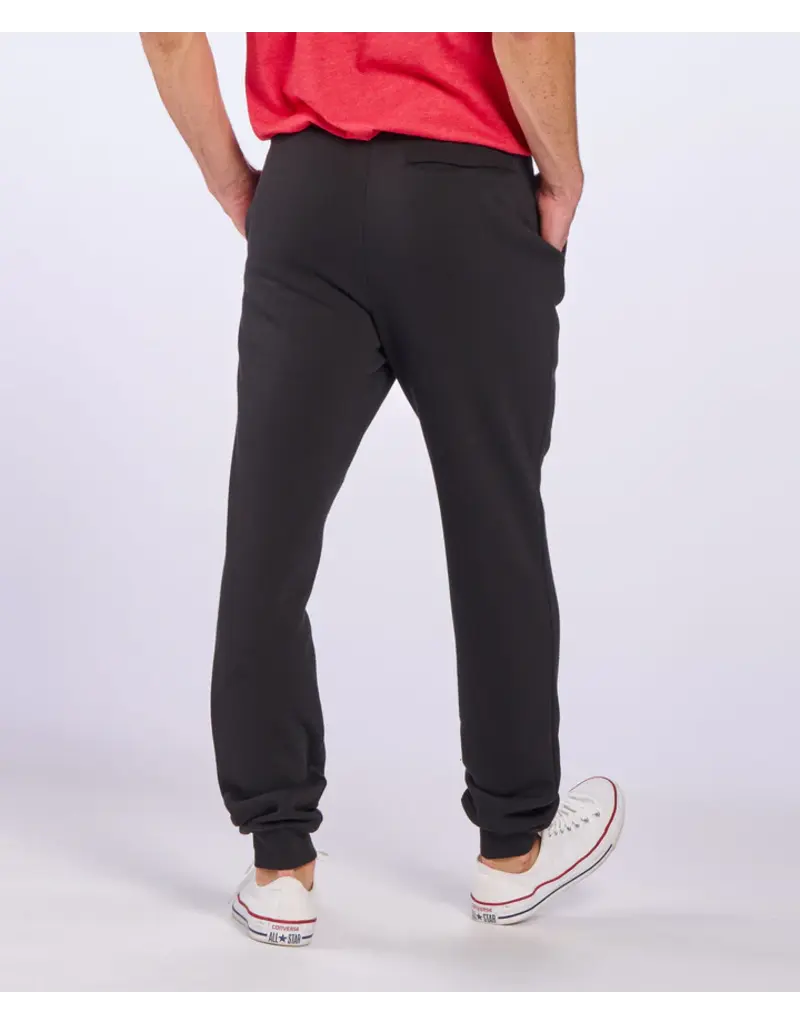 Boxercraft Fleece Jogger Black Embroidered Graphic