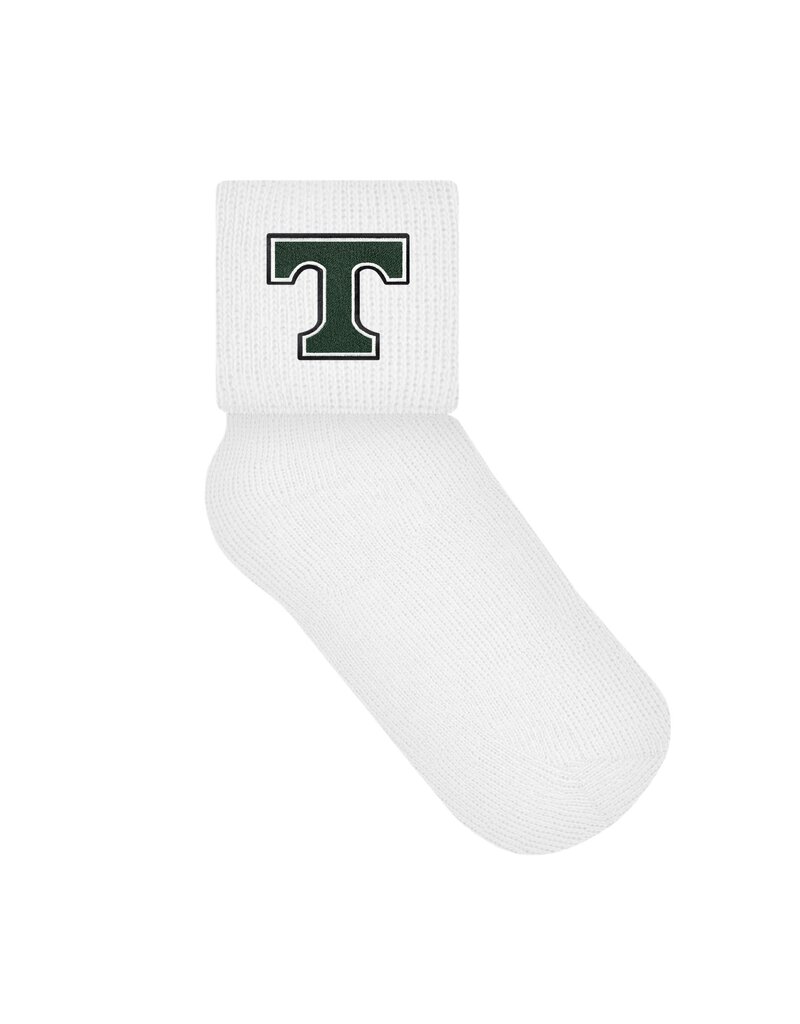 Creative Knitwear Toddler White Anklet Socks
