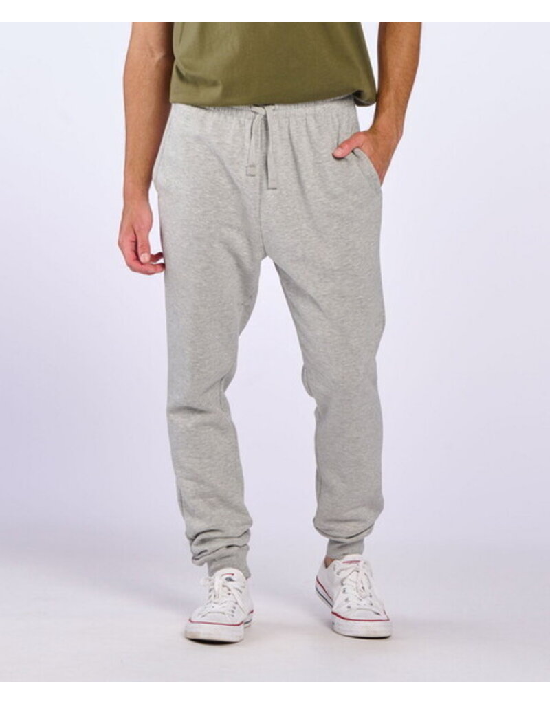 Boxercraft Fleece Jogger  Oxford Grey Screenprint Graphic Sale