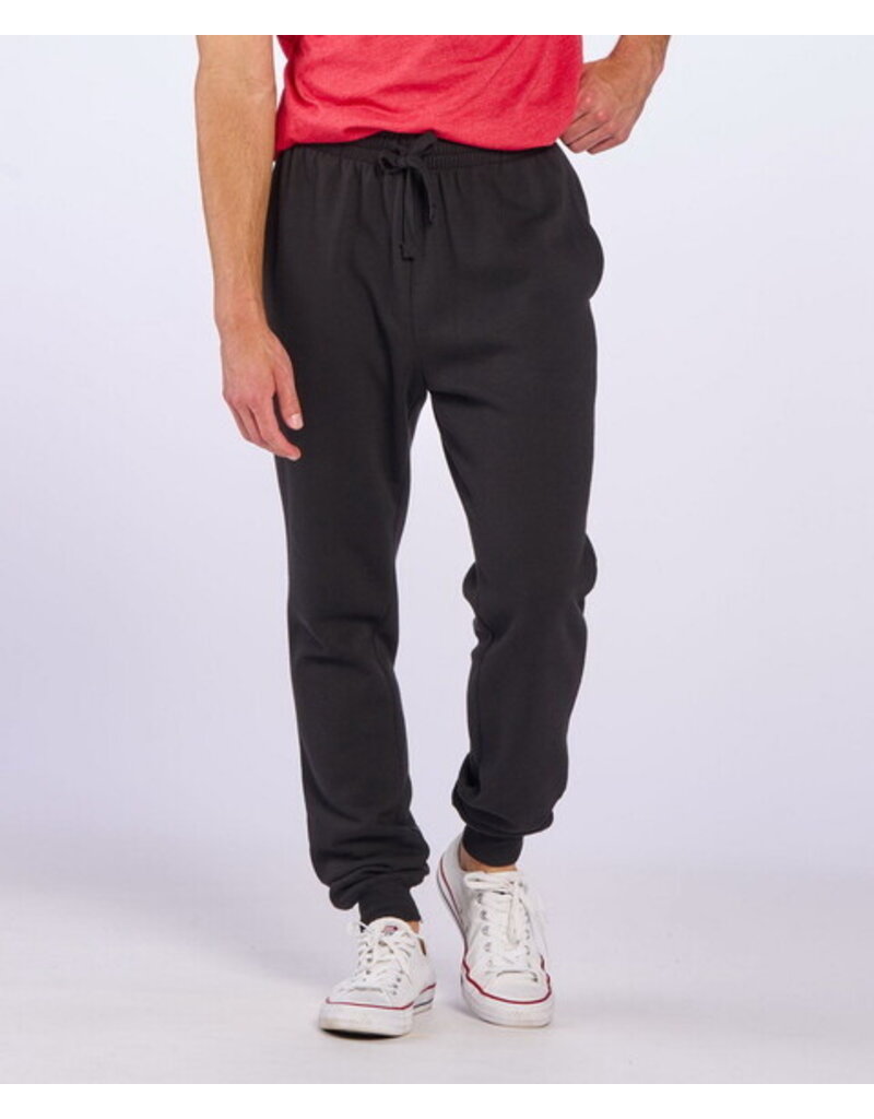 Boxercraft Fleece Jogger Black Embroidered Graphic