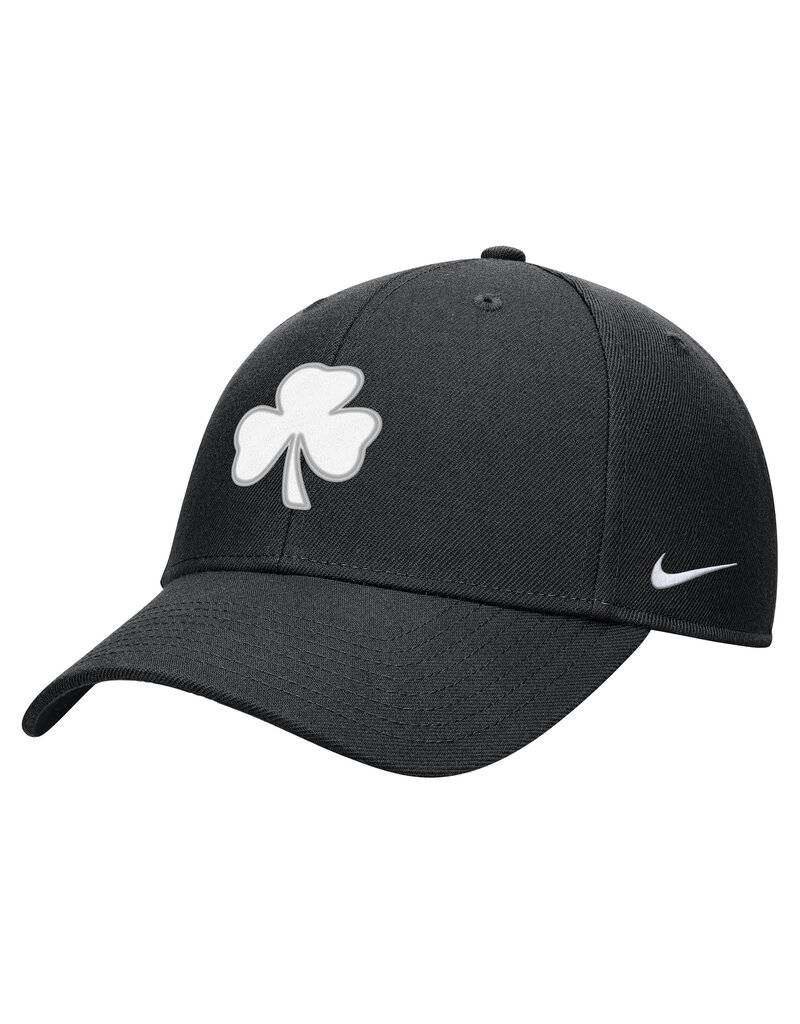 Nike Nike Black DriFit Club Structured Hat Shamrock Logo