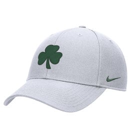 Nike Nike White DriFit Club Structured Hat Shamrock Logo