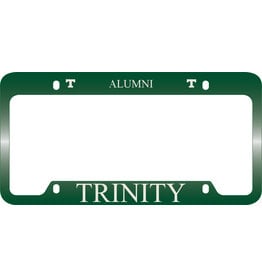 LXG Alumni License Plate Frame Green/Silver
