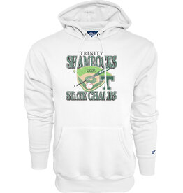Blue 84 2025 Baseball State Champs White Hoodie