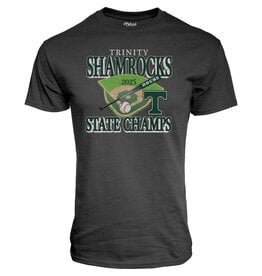 Blue 84 2025 Baseball State Champs Charcoal Tee
