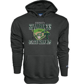 Blue 84 2025 Baseball State Champs Charcoal Hoodie