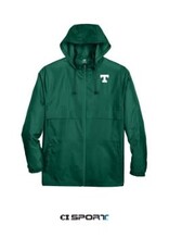 CI Sports Sale Green Lightweight Full Zip Jacket