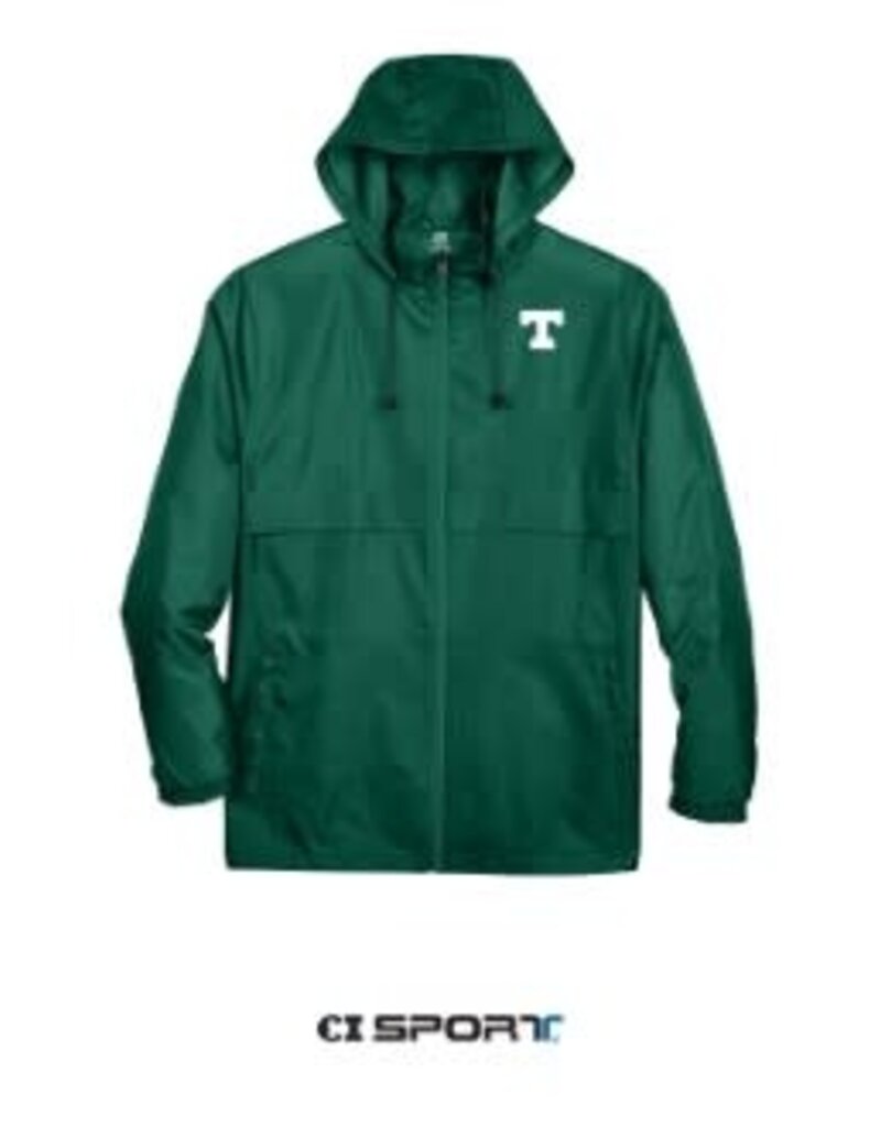 CI Sports Sale Green Lightweight Full Zip Jacket