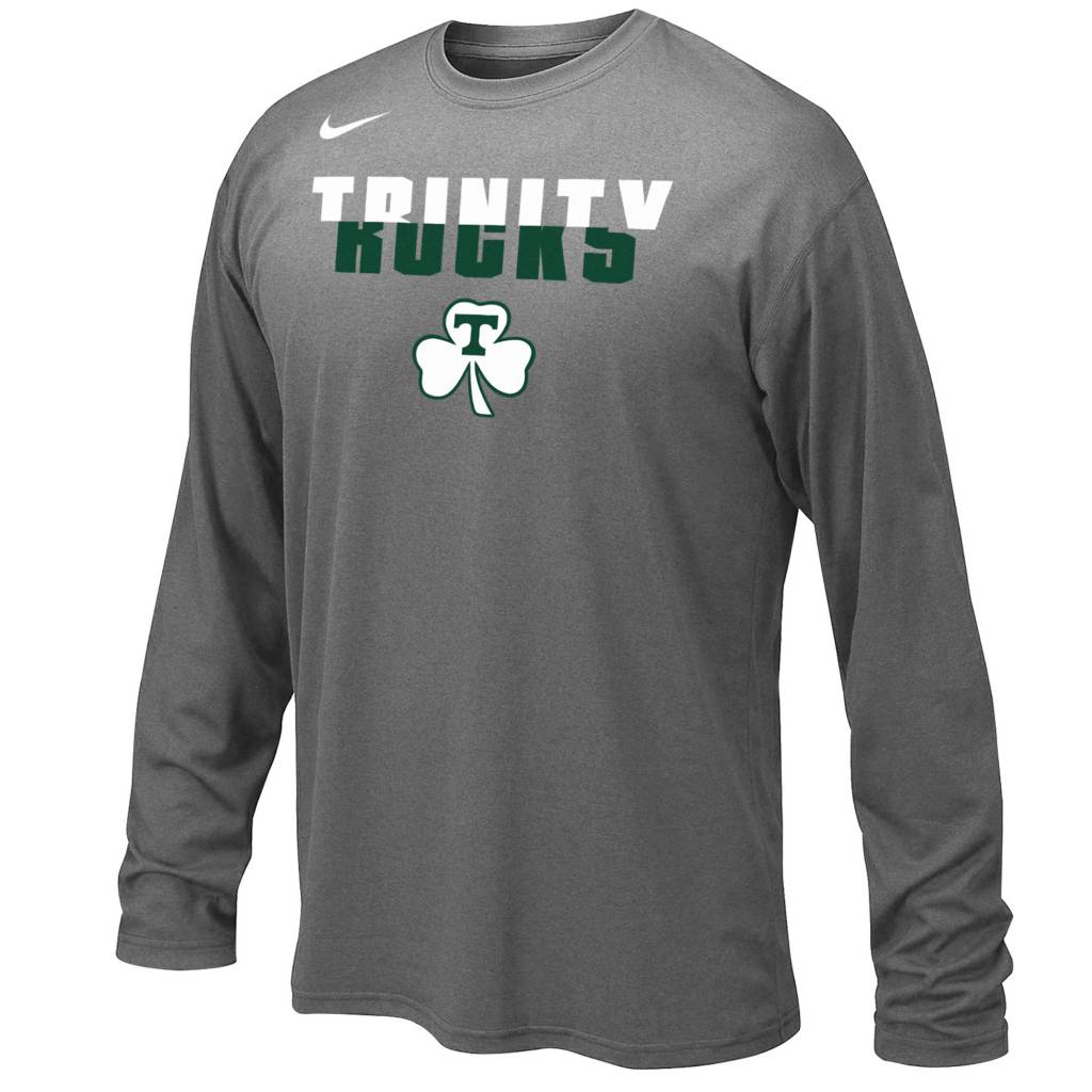 Nike Youth Long Sleeve Dri-fit - Trinity Campus Store