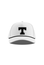 Branded Bills BB PVC Logo White Flexfit Black Rope