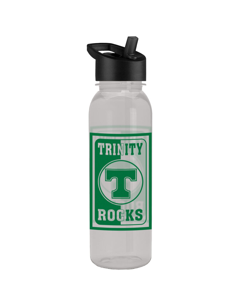 Spirit Products Clear Trinity Rocks Circle  Water Bottle