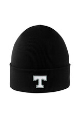 Logo Fit Black Cuff North Pole Knit Hat