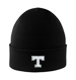 Logo Fit Black Cuff North Pole Knit Hat