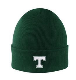 Logo Fit Green Cuff North Pole Knit Hat