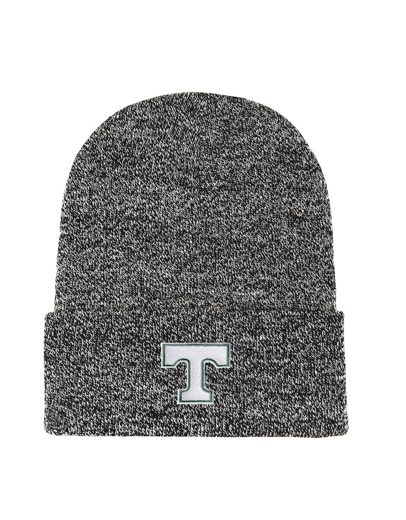 Logo Fit Marble Yarn Cuff Knit Hat