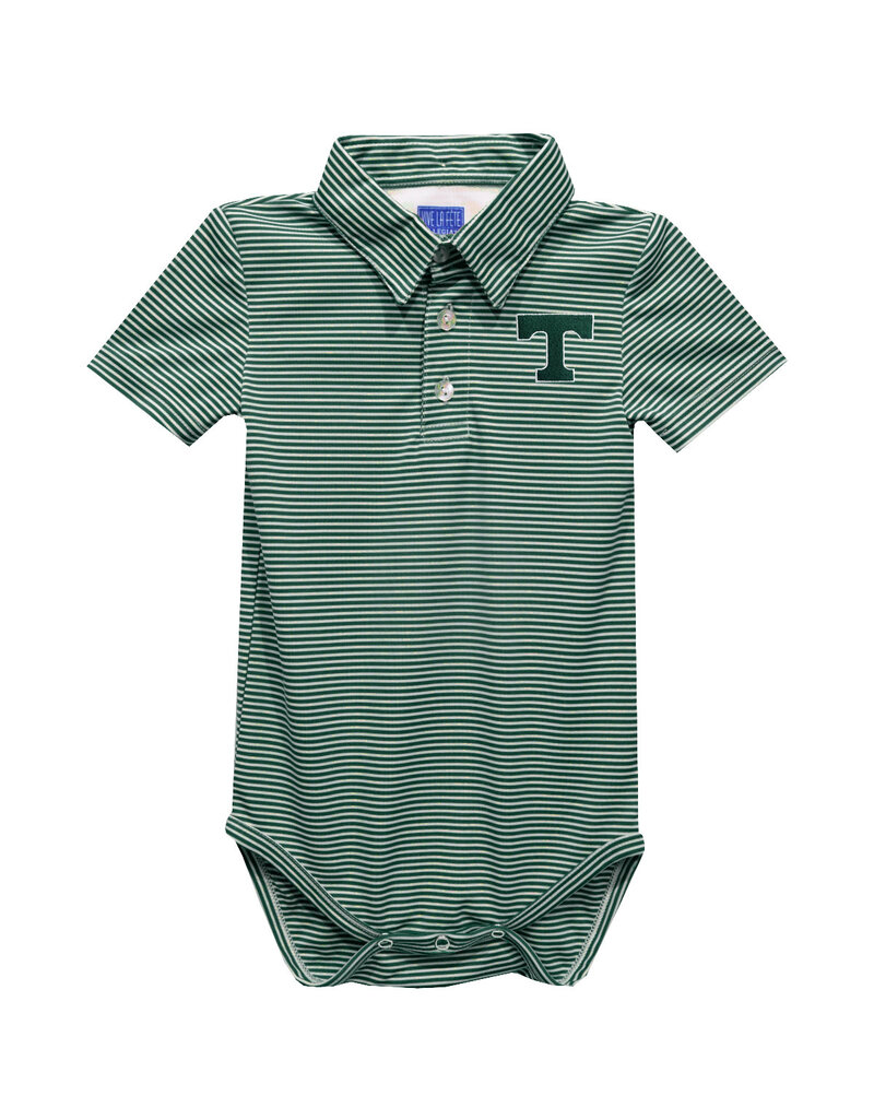 Vive La Fete Infant Stripe Polo Bodysuit