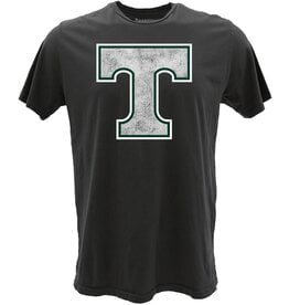 Blue 84 Final Sale Vintage Basic Charcoal Tee w/ tee