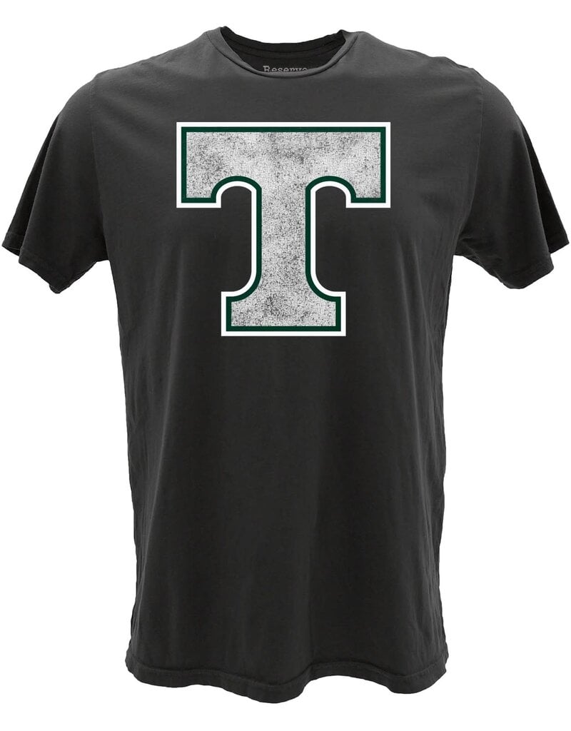 Blue 84 Final Sale Vintage Basic Charcoal Tee w/ tee