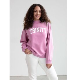 University Girls New Pink Chicka-D Old School Crew