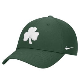 Nike Nike Club Structured Swooshflex Green Hat Shamrock Logo