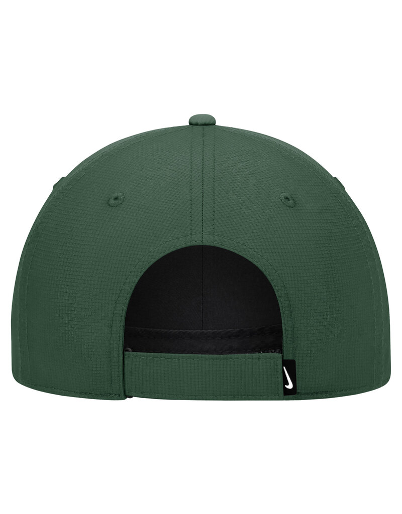 Nike Nike Club Structured Swooshflex Green Hat Shamrock Logo