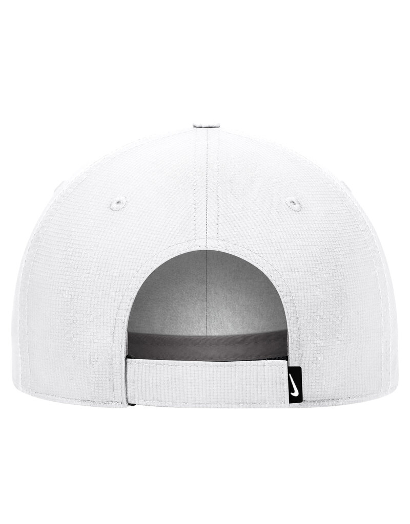 Nike Nike Club Structured Swooshflex White Hat Shamrock Logo
