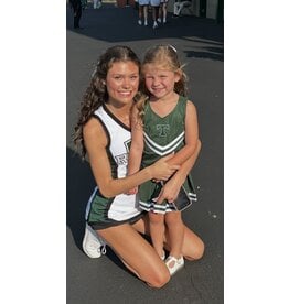 Creative Knitwear Cheerleading Dress Size with Bloomer