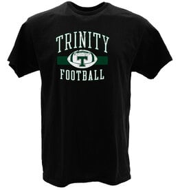 Blue 84 Football Black Heavyweight Tee