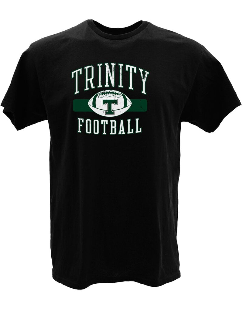 Blue 84 Football Black Heavyweight Tee
