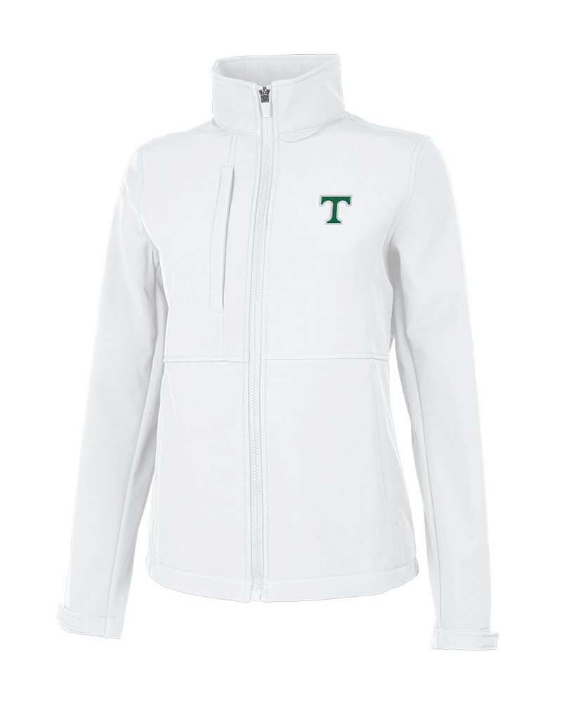Charles River Ladies White Supreme Soft Jacket
