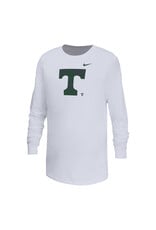 Nike Nike Youth White Power T Dri Fit Long Sleeve