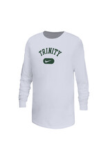 Nike Nike Youth White Classic Dri Fit Long Sleeve