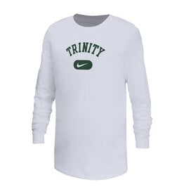 Nike Nike Youth White Classic Dri Fit Long Sleeve