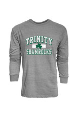 Blue 84 Final Sale Trinity Shamrocks Ringspun Heather CottonTee L/S