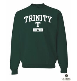 League Trinity Cotton Green Dad Crew