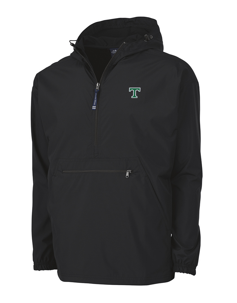 Charles River Black Pack-N-Go Pullover